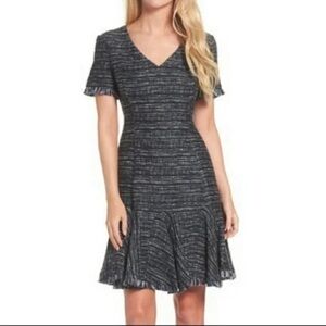 ELIZA J Blue and Black Dress Size 12